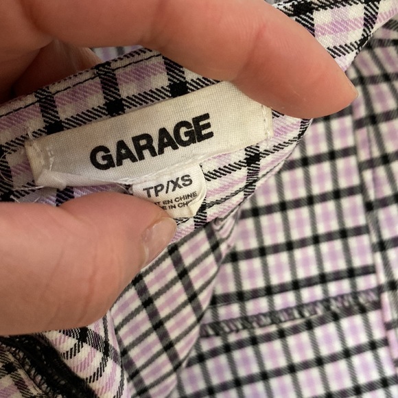 Garage mini plaid 2020 skirt like new xs - Picture 6 of 6